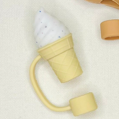 Ice Cream Cone Straw Topper